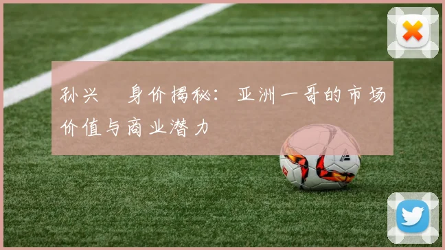 孙兴慜身价揭秘:亚洲一哥的市场价值与商业潜力
